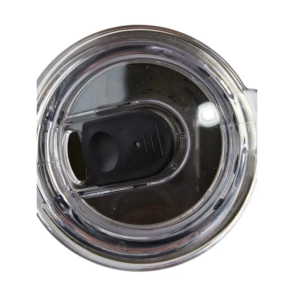 2 Rae Dunn Insulated Stainless Steel  Tumblers Red 12 oz. and Black‎ 17 oz.